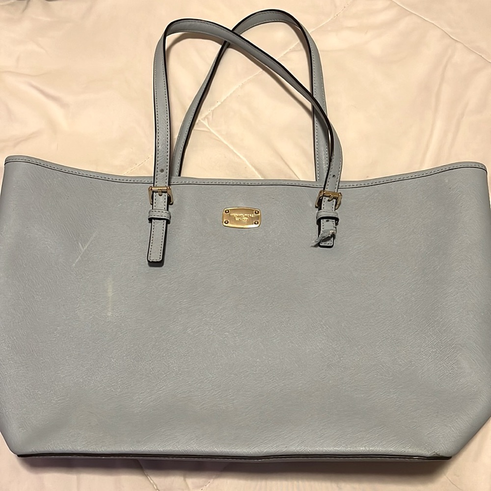 Light Blue Large Michael Kors Bag